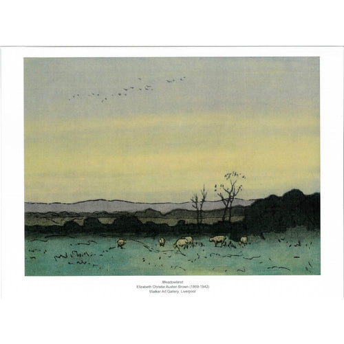 Meadowland by Elizabeth Christie Austen Brown print