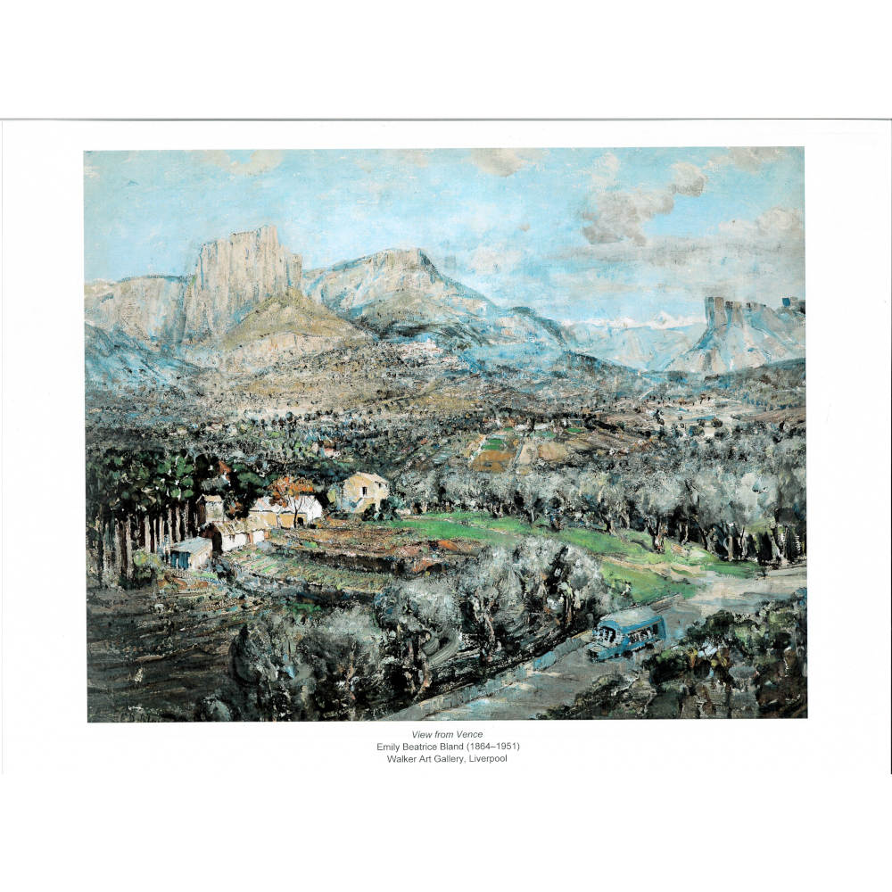 View from Vence by Emily Beatrice Bland print