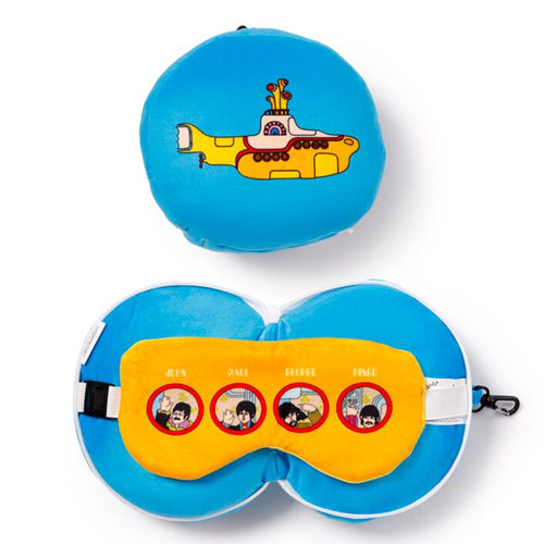 Yellow Submarine travel pillow