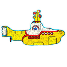 Load image into Gallery viewer, Yellow submarine 130pc jigsaw puzzle