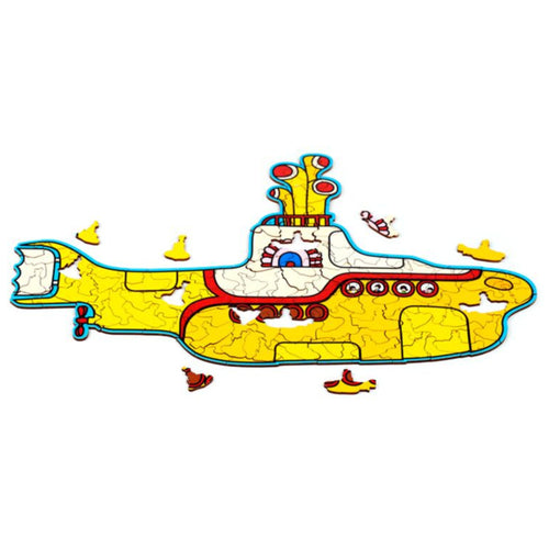 Yellow submarine 130pc jigsaw puzzle