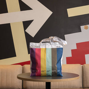 The Liverpool colour palette tote bag