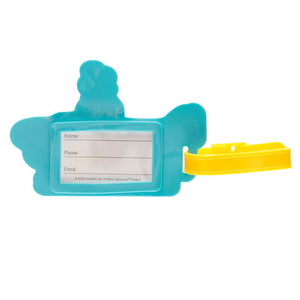 Yellow submarine luggage tag