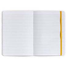 Load image into Gallery viewer, Yellow submarine white A5 notebook