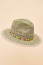 Load image into Gallery viewer, Natalie hat fern with shimmer band