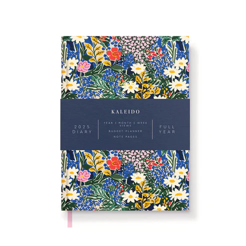 Painted Floral 2025 diary