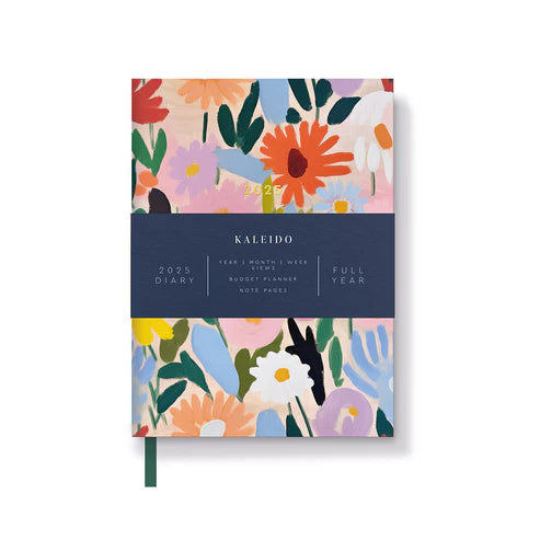 Gouache Floral 2025 diary