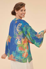 Load image into Gallery viewer, Hummingbird kimono jacket in denim