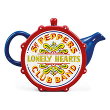 Load image into Gallery viewer, Sgt.pepper drum shaped tea pot