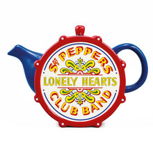 Load image into Gallery viewer, Sgt.pepper drum shaped tea pot