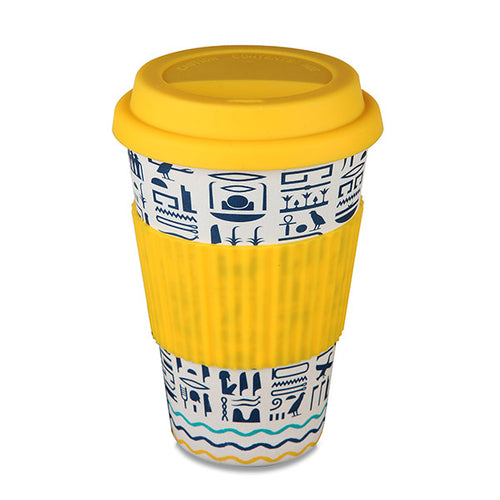 Ancient Egyptian travel mug