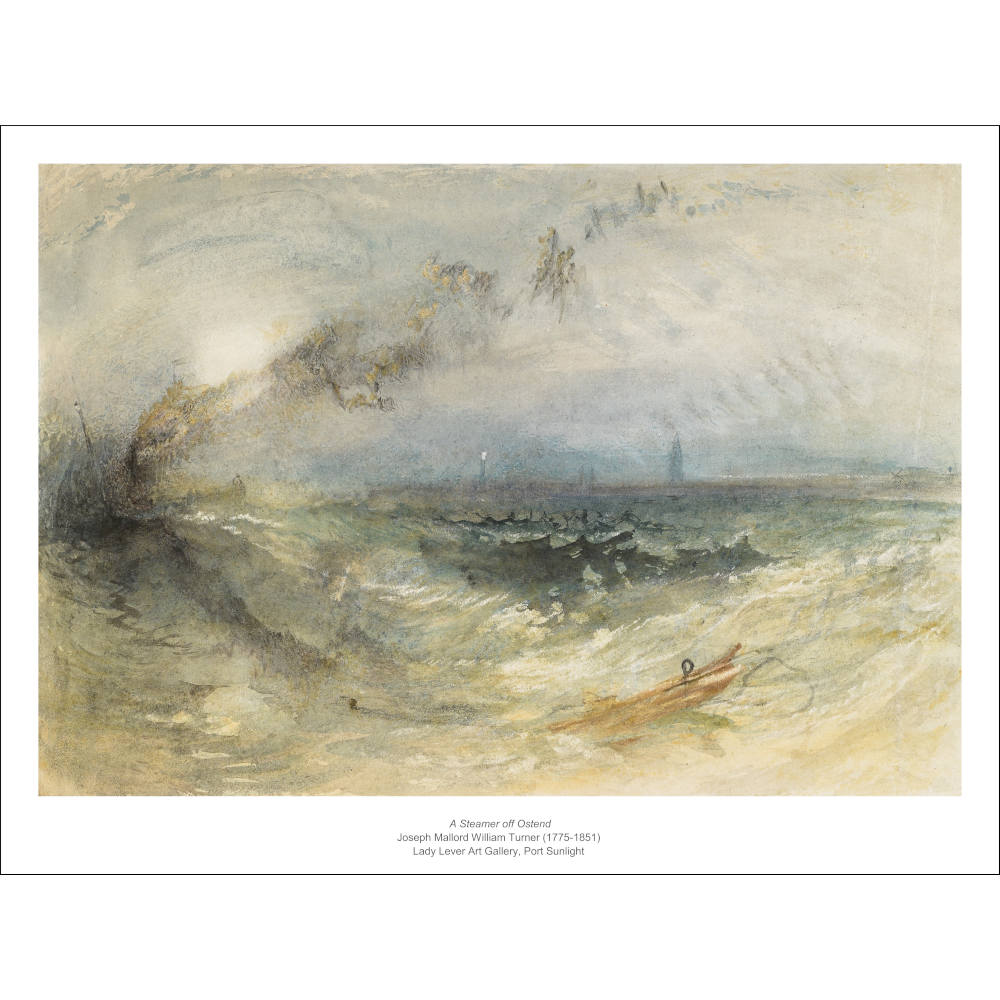 A Steamer off Ostend 30 x 40 print