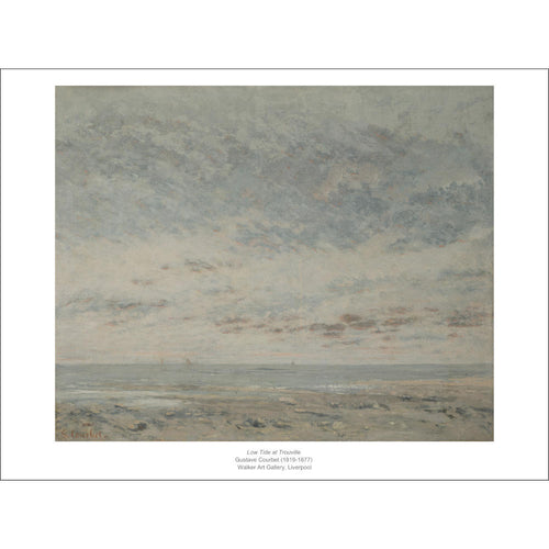Low Tide at Trouville (Marée basse à Trouville) 30 x 40 print