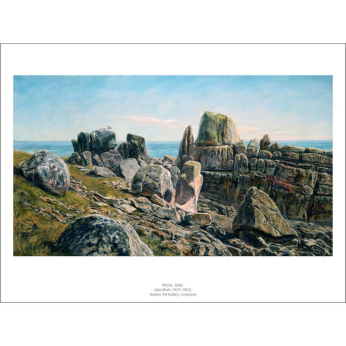 Rocks, Scilly 30 x 40 print