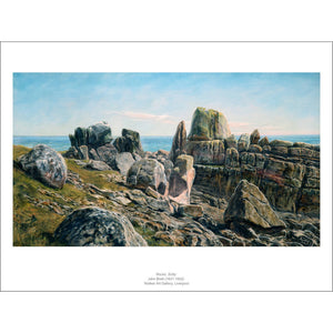 Rocks, Scilly 30 x 40 print