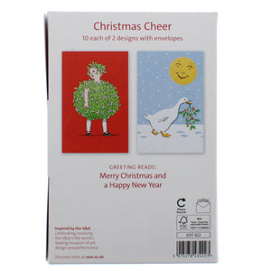 Christmas Cheer Christmas cards - pack of 20