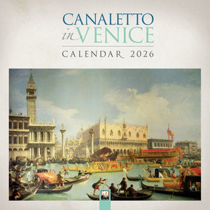 Canaletto Venice 2026 calendar