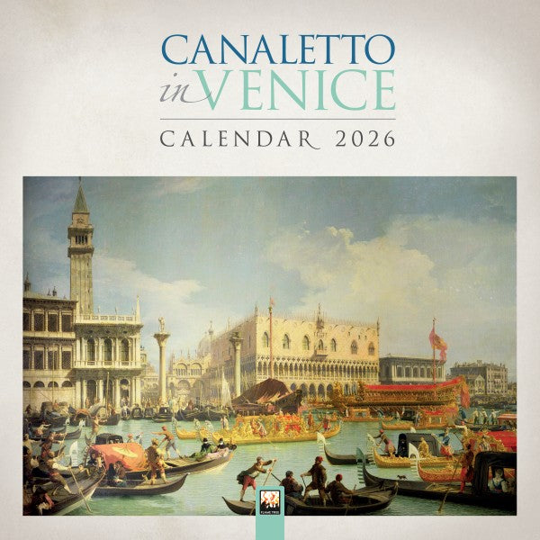Canaletto Venice 2026 calendar