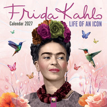 Load image into Gallery viewer, Frida Kahlo: Life of an Icon 2027 Wall Calendar
