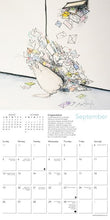 Load image into Gallery viewer, Ronald Searle's Cats 2027 Mini Calendar