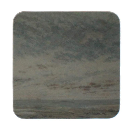 Low Tide at Trouville (Marée basse à Trouville) coaster