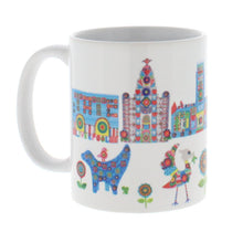 Load image into Gallery viewer, Tula Moon Liverpool knitted city mug