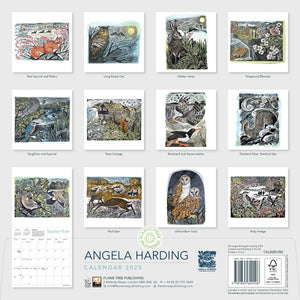 Angela Harding 2025 calendar