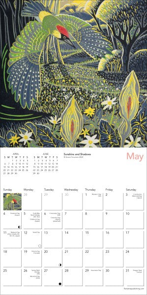 Annie Soudain mini calendar 2025 | National Museums Liverpool Shop