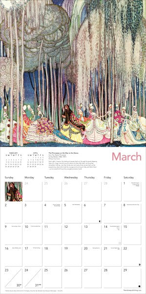 Art deco fairytales calendar 2025 - National Museums Liverpool Shop