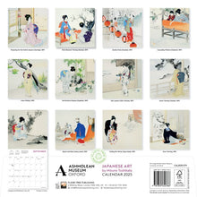 Load image into Gallery viewer, Japanese art by Mizuno Toshikata 2025 calendar