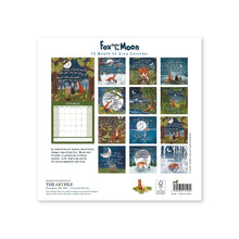 Load image into Gallery viewer, Fox Under the Moon 2026 calendar