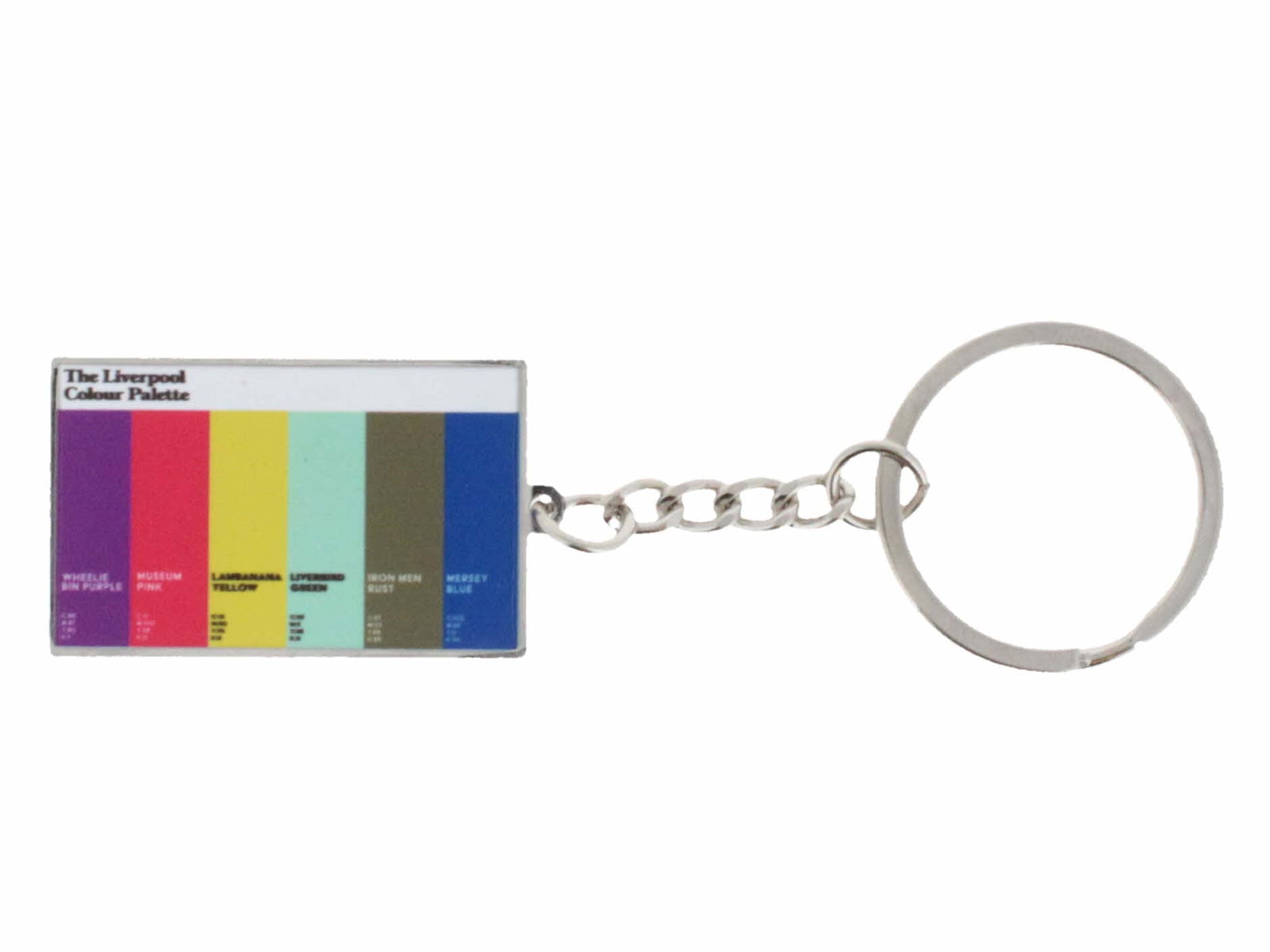 The Liverpool colour palette keyring | National Museums Liverpool
