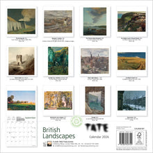 Load image into Gallery viewer, Tate british landscapes 2026 calendar