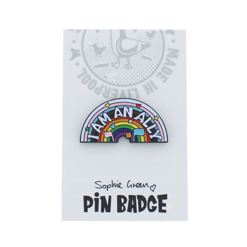 I am an Ally Pin Badge