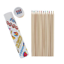 Load image into Gallery viewer, The Beatles love colouring pencils tube set