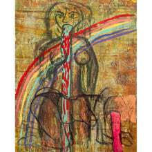 Load image into Gallery viewer, Crayola Sphinx or Dogwoman by India Nielsen