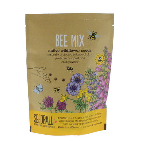 Bee mix: native wildflower seeds