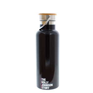 Make love your goal bottle in black