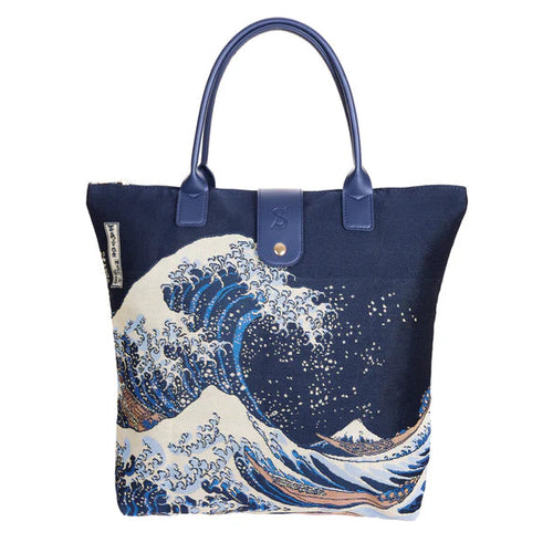 Great wave foldable bag