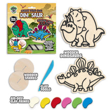 Load image into Gallery viewer, Dinosaur colour with clay kit