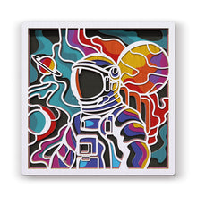 Load image into Gallery viewer, Space wooden art craft kit