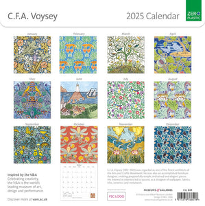 C.F.A. Voysey 2025 calendar