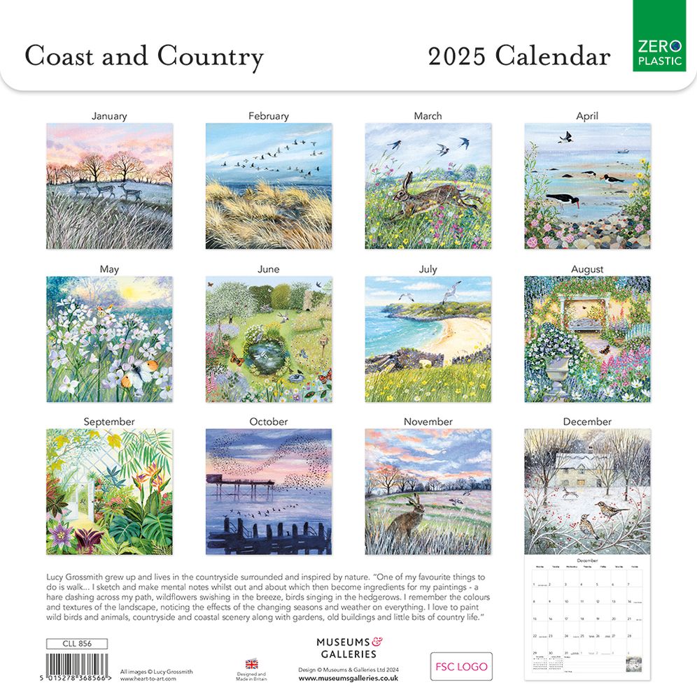 Coast And Country Calendar 2025