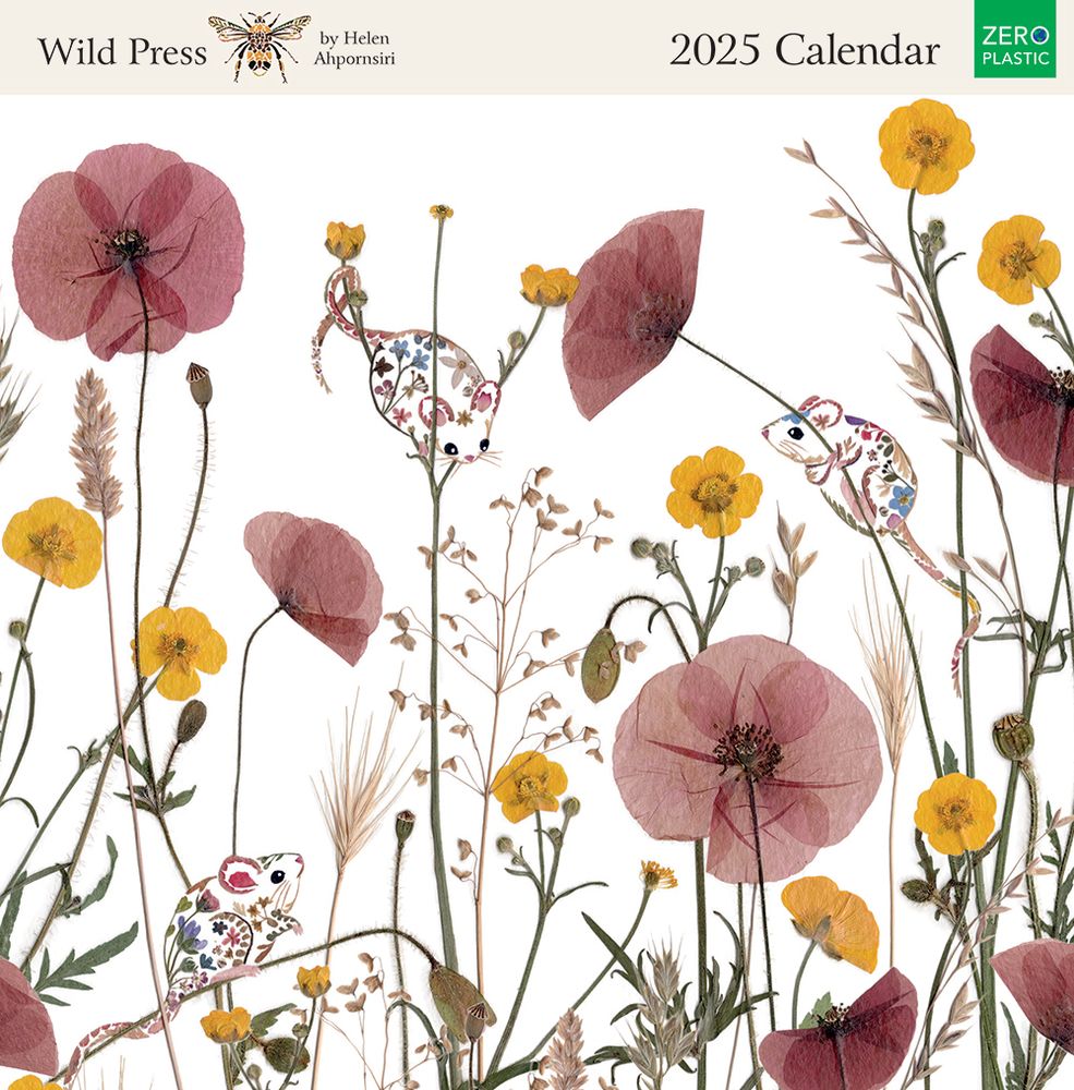 Wild press 2025 calendar