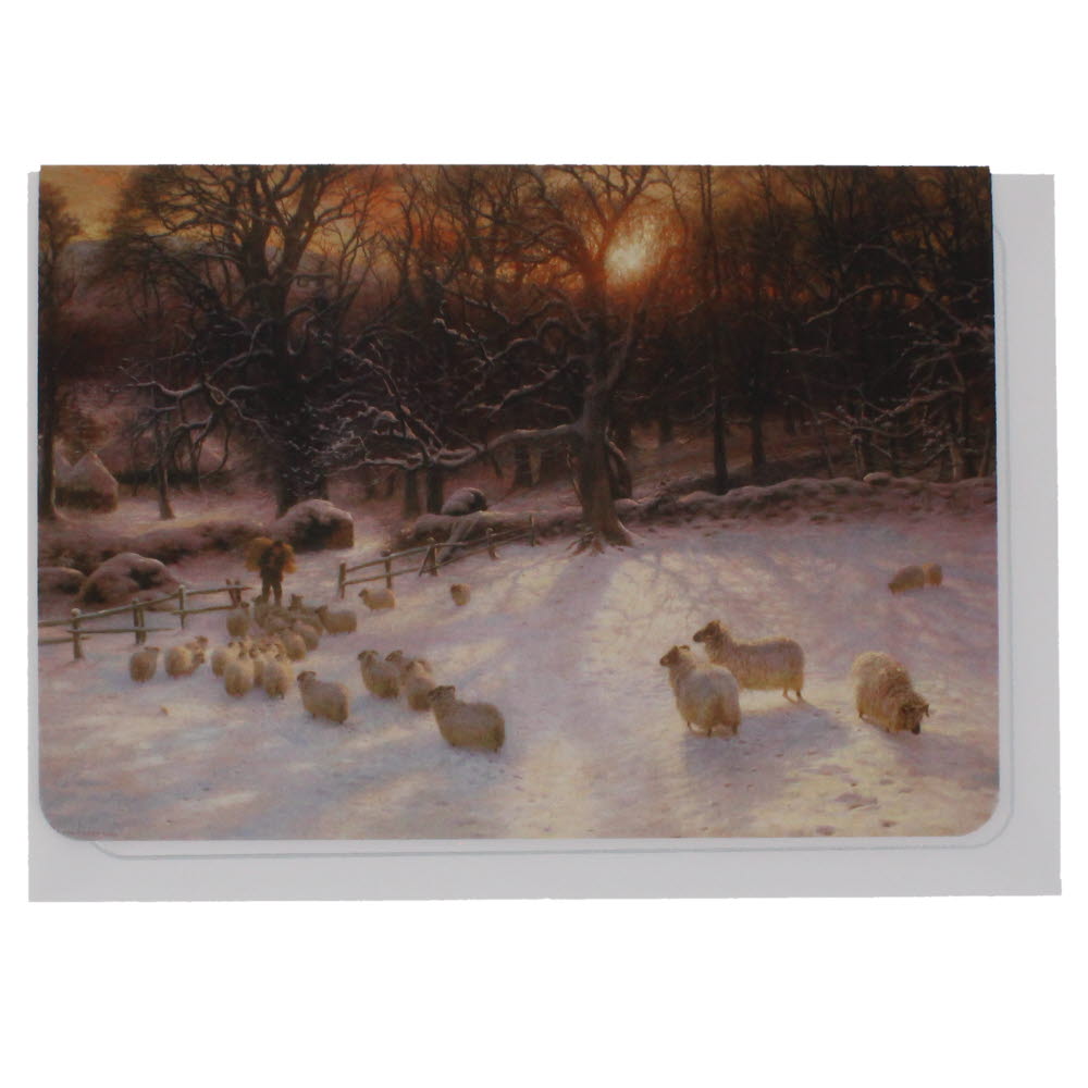 The Shortening Winter's Day Greeting Card