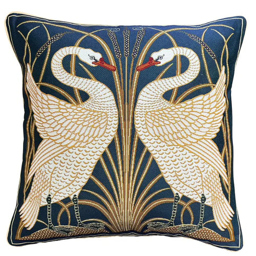 Walter Crane swan cushion