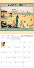 Load image into Gallery viewer, English Travel Posters 2027 Wall Calendar
