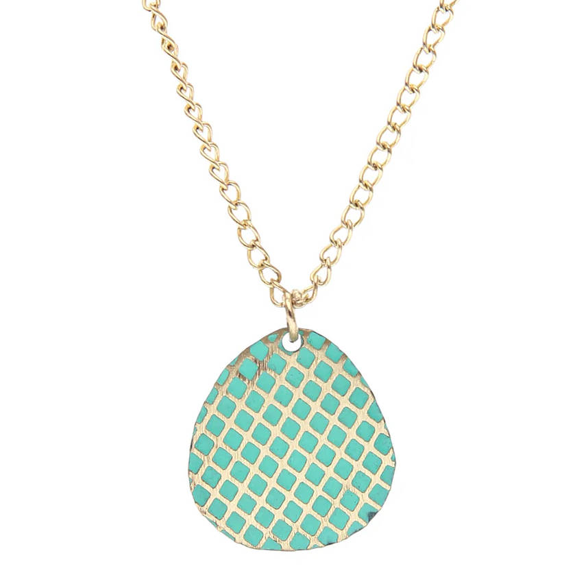 Maya necklace green