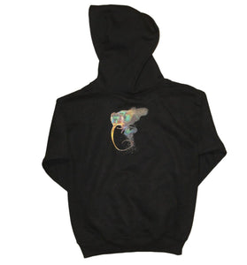 Child Male Orchid Bee hoodie