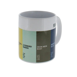 The Liverpool colour palette mug